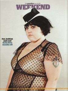 Beth Ditto in Anna Scholz - The Guardian