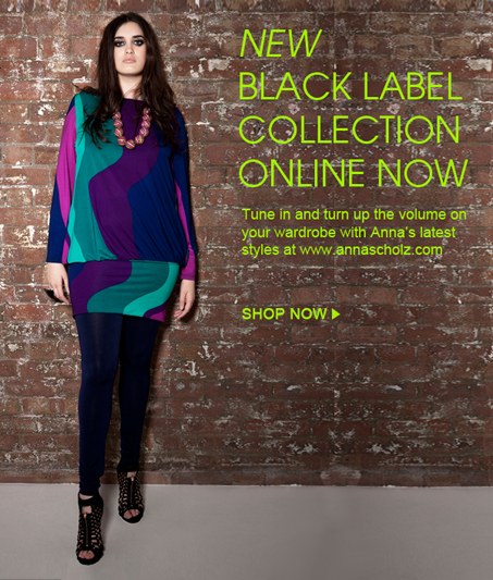 Anna Scholz Blog: Exclusively Plus Size Fashion News | New Black Label ...