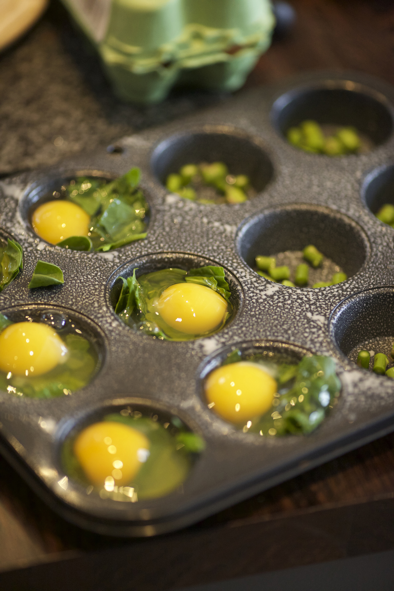 egg muffins making small