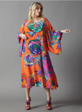 Silk Kimono Dress